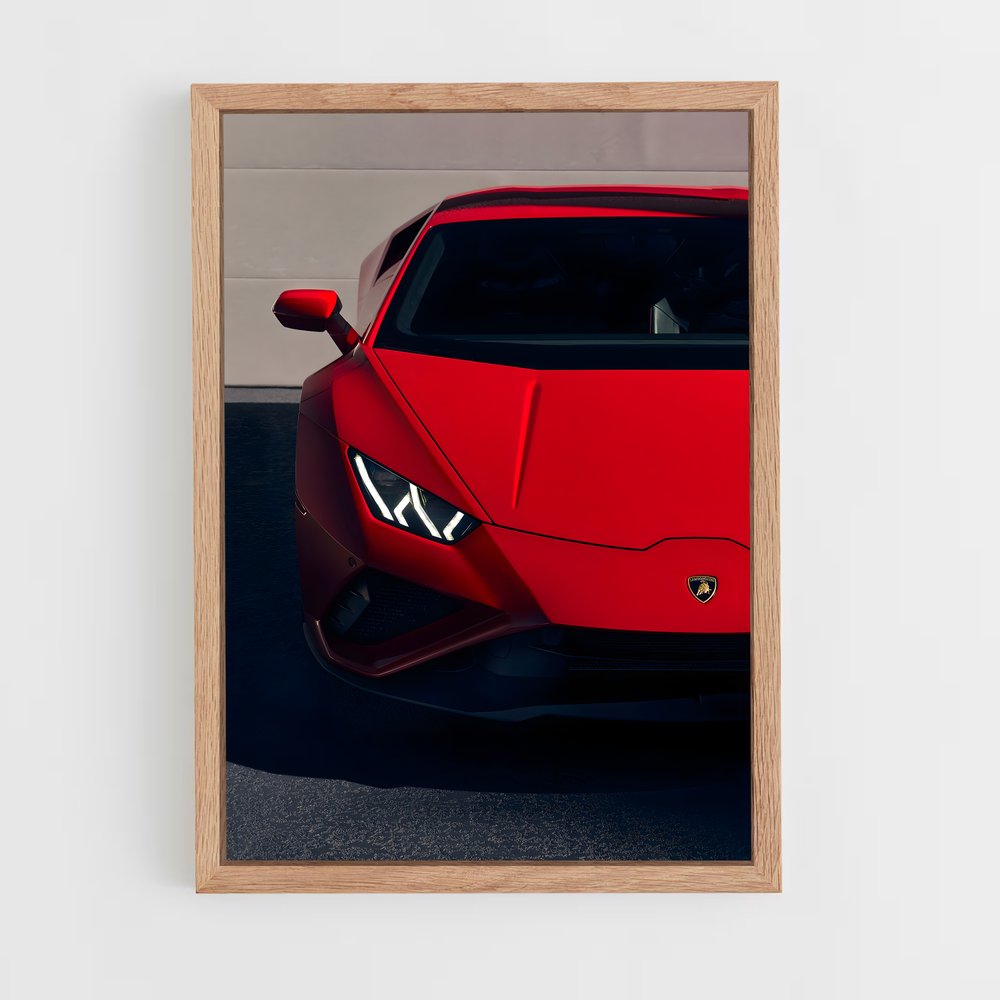 Poster Huracan evo rwd – affiche Lamborghini (vue 4)